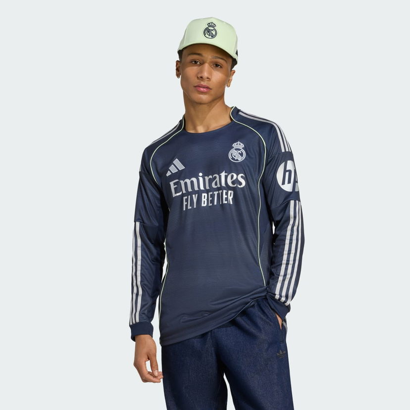 Jersey adidas Performance Real Madrid 25/26 Away Long Sleeve Jersey Tummansininen | JP3939