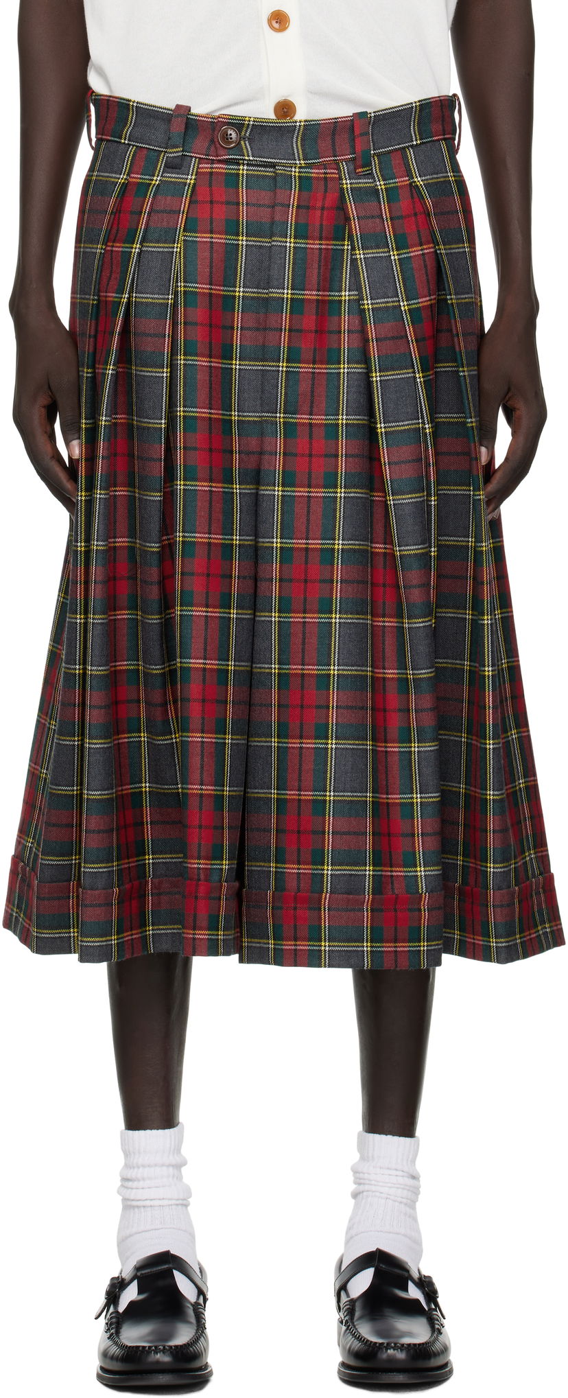 Shortsit Vivienne Westwood Vivienne Westwood Tartan Culottes Shorts Monivärinen | 3F01000C-W0176-