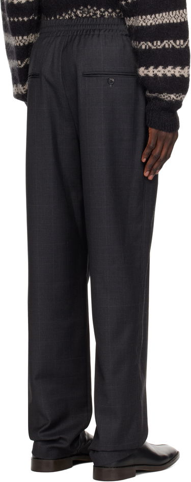 Housut ISABEL MARANT Isabel Marant Nahili Checked Trousers Musta | 23APA0074HA-A3F61H, 2