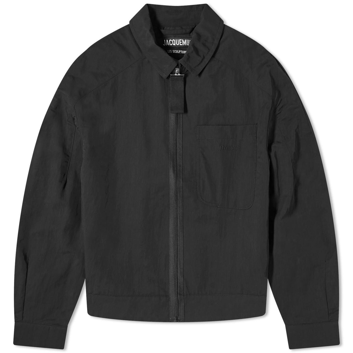 Takki Jacquemus Linu Zip Head Jacket Musta | 23H245BL013-1531-990, 0