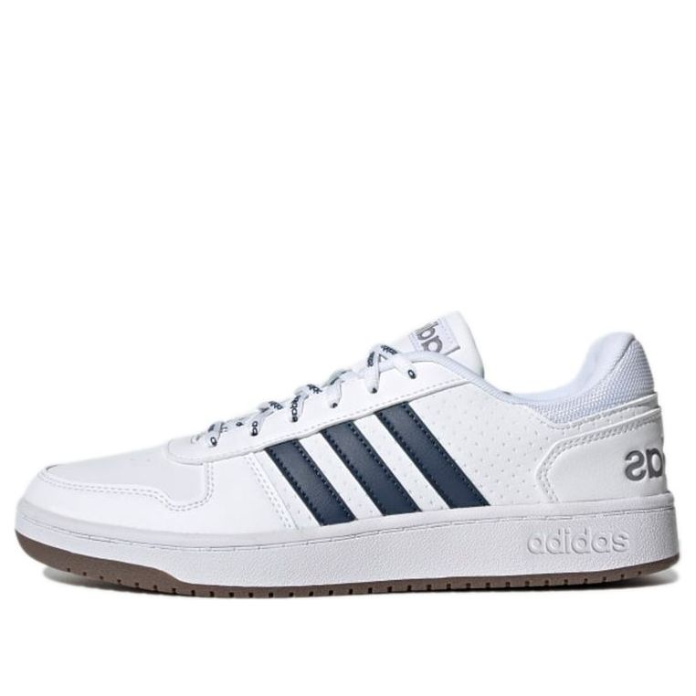Tennarit ja kengät adidas Performance Hoops 2.0 Valkoinen | GZ7969