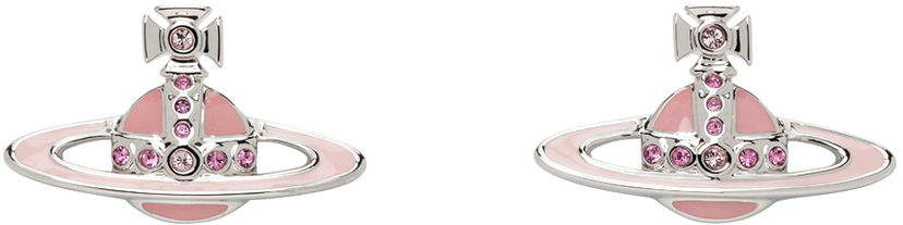 Korvakorut Vivienne Westwood Small Neo Bas Relief Earrings Harmaa | 62010039-02P538-