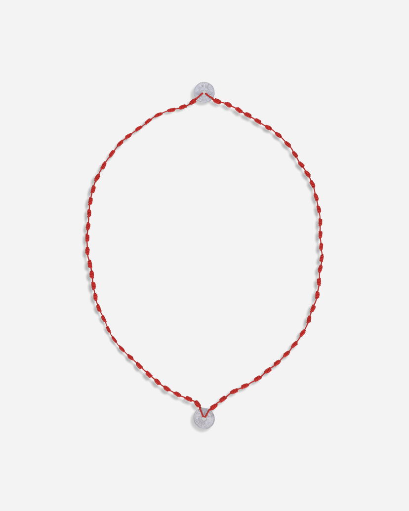 Kaulakoru Neighborhood Coin Cord Necklace Punainen | 251MYNH-AC03 RE