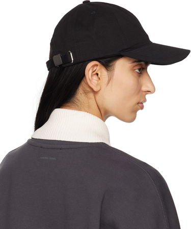 Korkki Anine Bing Anine Bing Jeremy Framed Monogram Baseball Cap Musta | A-12-10926-BLK26, 2