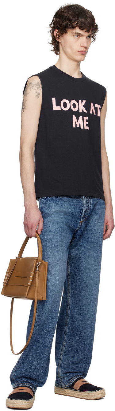 Tankkitoppi JW Anderson JW Anderson 'Look At Me' Printed Tank Top Musta | JO0257-PG1510, 3