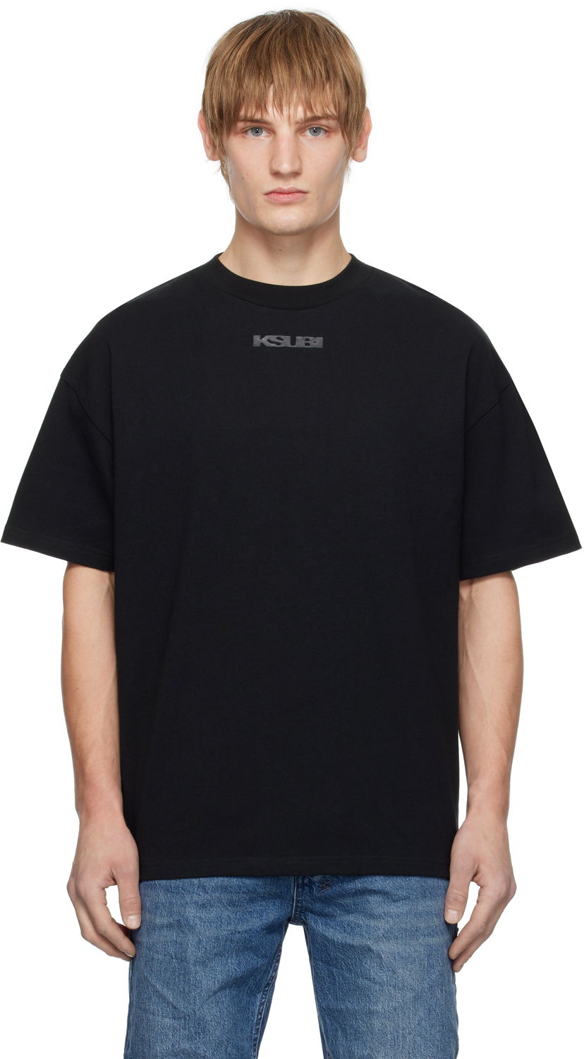T-paita Ksubi Ekcess Graphic Print Relaxed Fit T-Shirt Musta | MPS25TE028