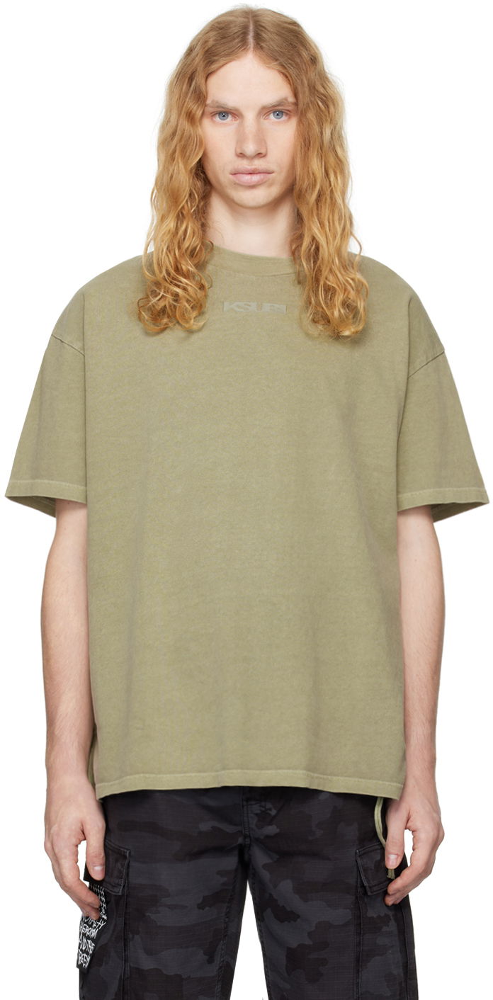 T-paita Ksubi Sott Ekcess T-shirt Vihreä | MFA24TE026