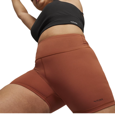 Shortsit Puma FIT HW 5 TIGHT SHORT Ruskea | 524804-81, 1