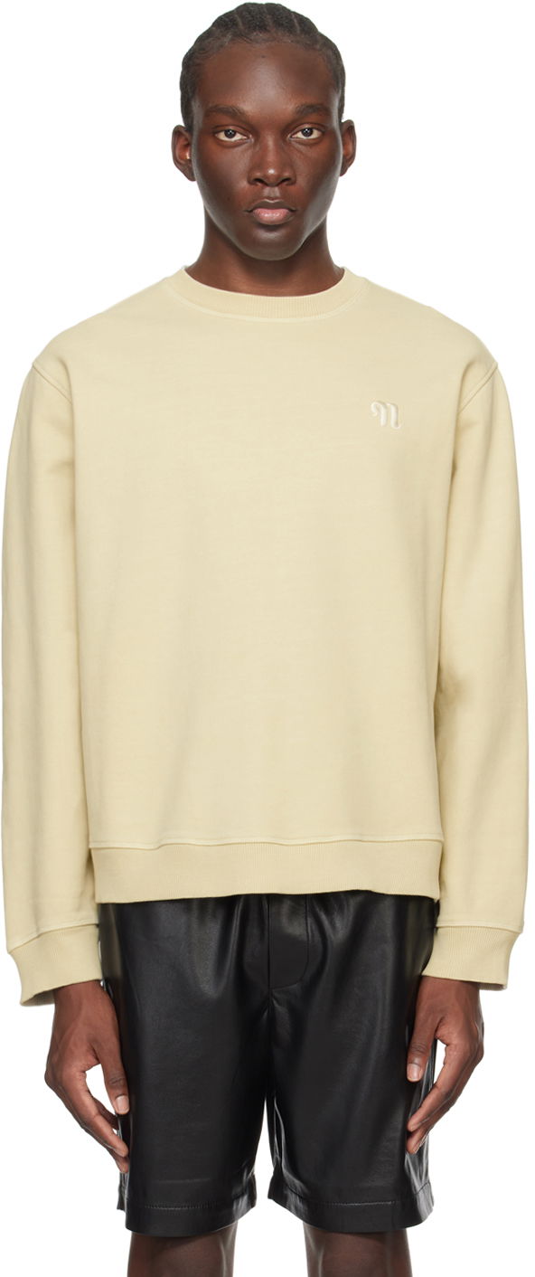 Huppari Nanushka Mart Sweatshirt Beige | NU23RSSW01073