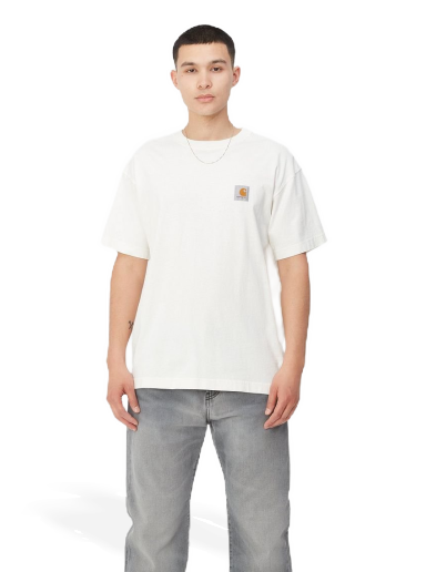 T-paita Carhartt WIP Nelson T-Shirt Valkoinen | I029949_D6_GD