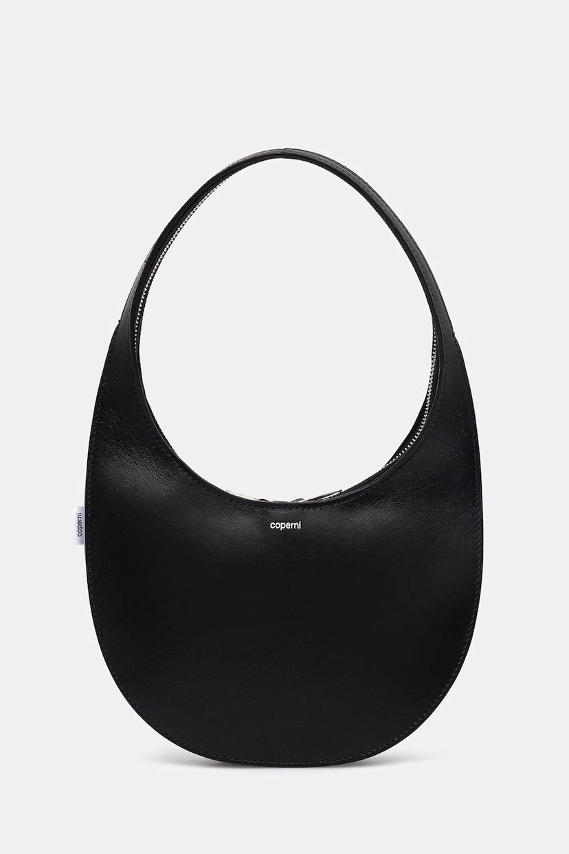Käsilaukku Coperni Soft Swipe Crescent Bag Musta | COPBA108F6066