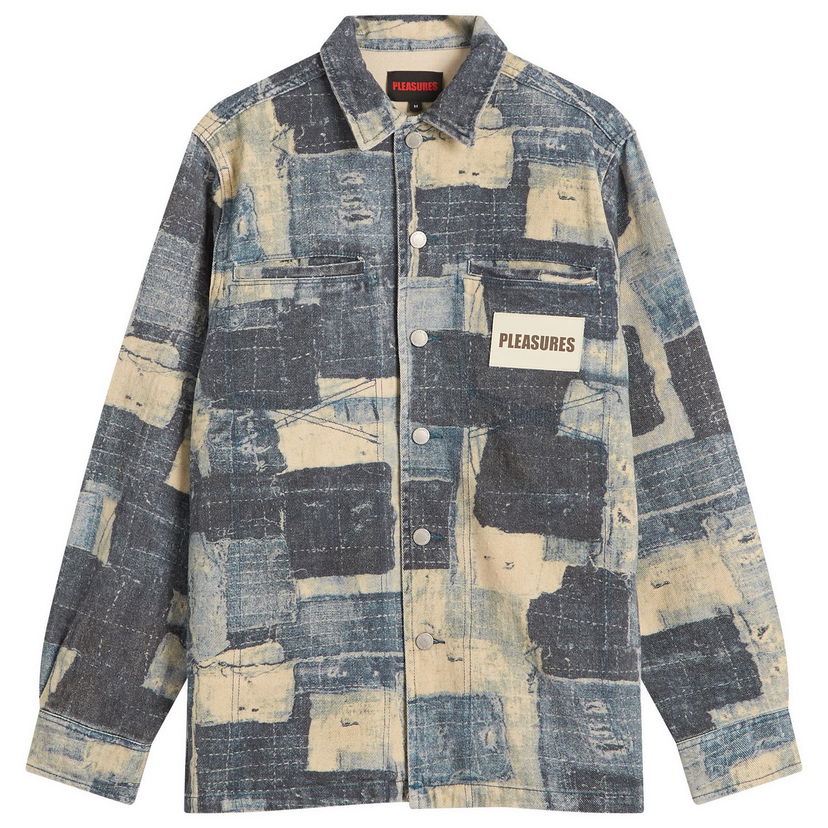 Paita Pleasures Pleasures Boro Work Jacket Sininen | P25SP011-IND