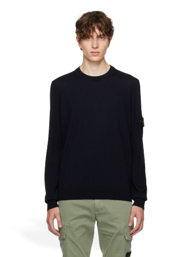 Villapaita Stone Island Crewneck Musta | 7915510C4