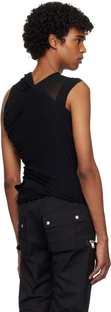 Tankkitoppi Rick Owens Rick Owens Hollywood Banana Sleeveless Top Musta | RU01E5100 UC, 2