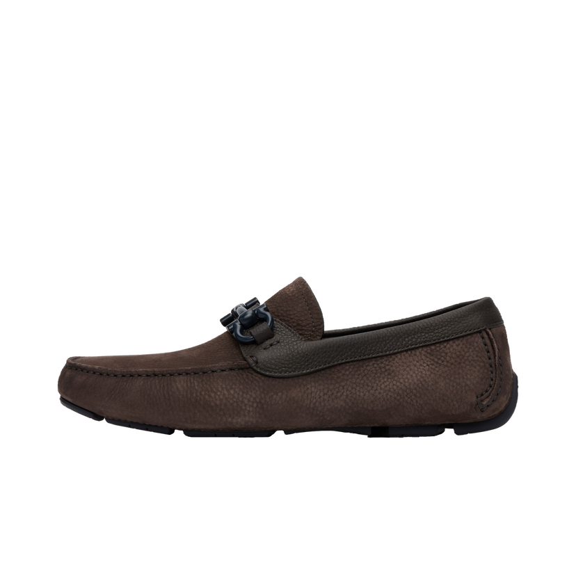 Tennarit ja kengät FERRAGAMO Salvatore Ferragamo Gancini Ornament Driver Loafers Ruskea | 784300