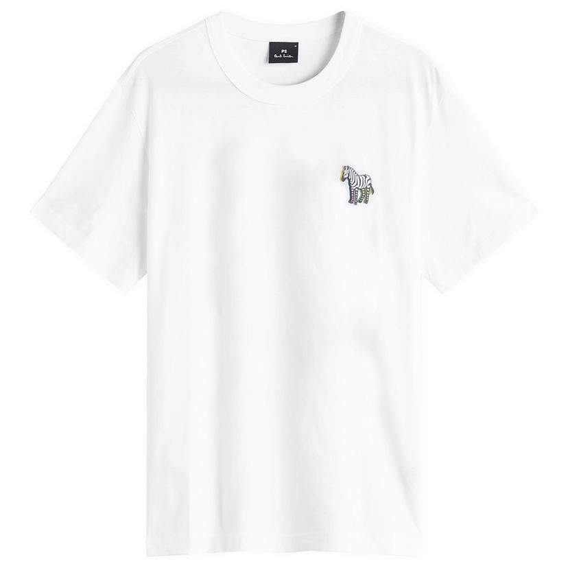 T-paita Paul Smith Paul Smith Zebra Puff T-Shirt, Size Large Valkoinen | M2R-220X-PP4702-01