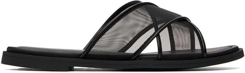 Vaatteet rag & bone rag & bone Geo Mesh Cross Strap Sandals Musta | WFF24PF037MS37, 0