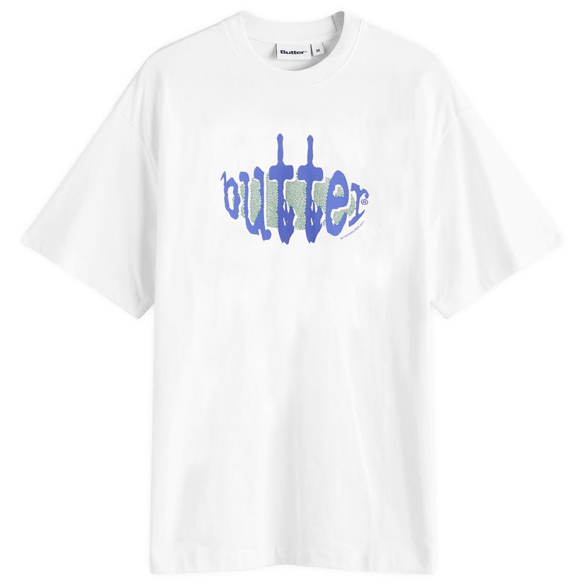 T-paita Butter Goods Frenzy Graphic T-Shirt Valkoinen | BGQ4240008-WHT