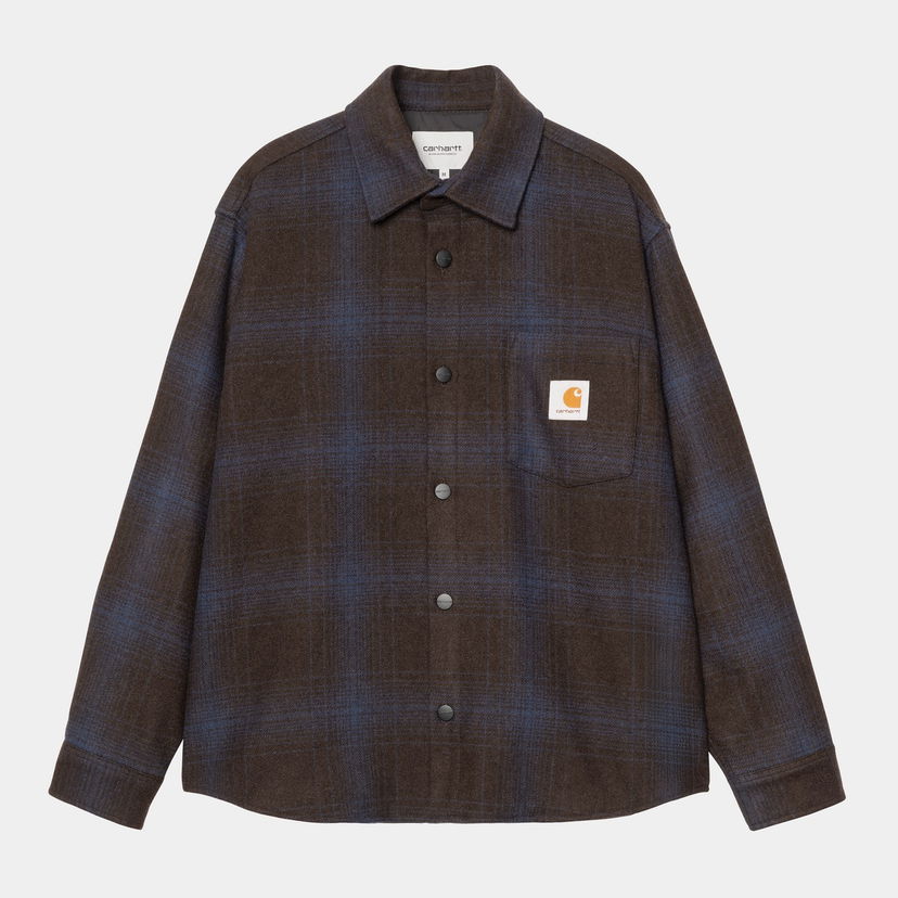 Paita Carhartt WIP Carhartt WIP Brennan Shirt Jacket Ruskea | I035324_18