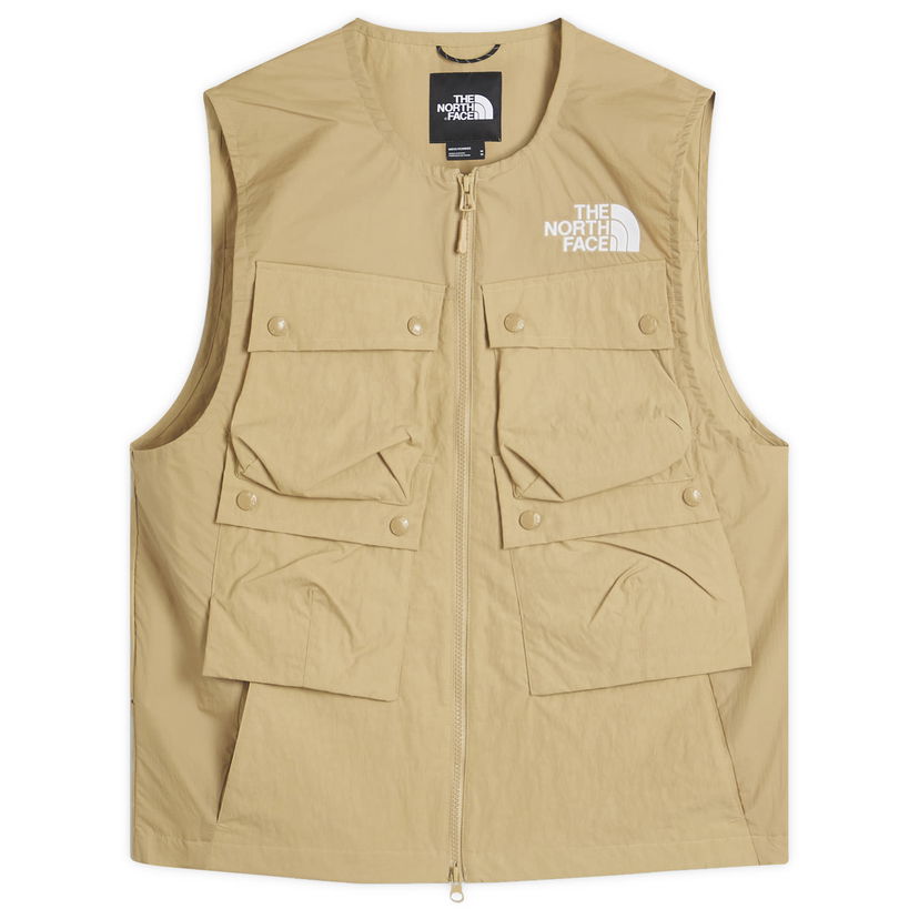 Liivi The North Face Mountain Wind Vest Beige | NF0A8CKGLK5