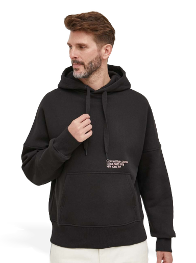 Huppari CALVIN KLEIN Hoodie Musta | J30J323812