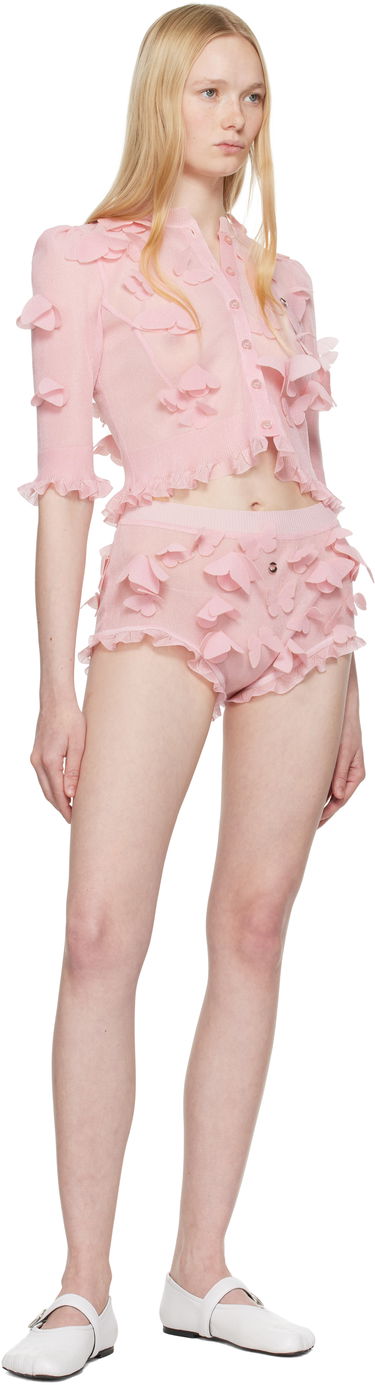 Pikkuhousut Coperni Coperni Knitted Butterfly Top Vaaleanpunainen | COPML142Y3015, 3
