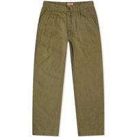 Housut Maharishi Hemp Twill US Chino Vihreä | 4604-OLV, 1