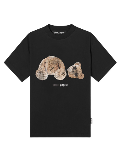 T-paita Palm Angels Spray Logo Kill The Bear Tee Musta | PMAA001F21JER0271060