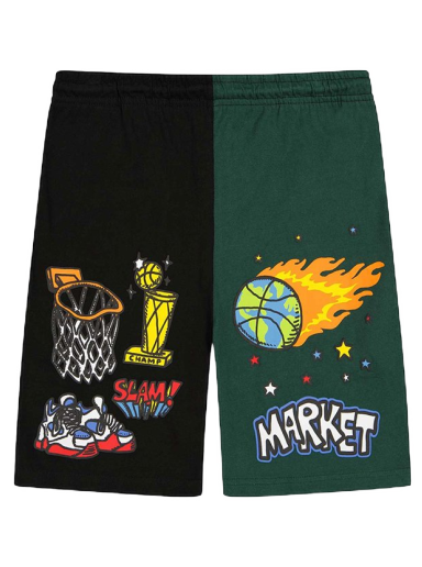 Shortsit MARKET Memorabilia Shorts Vihreä | 395000528