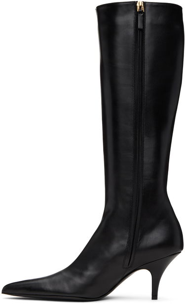 Kengänhoito The Row The Row Sling Tall Kitten Heel Boots Musta | F1411-L68, 2