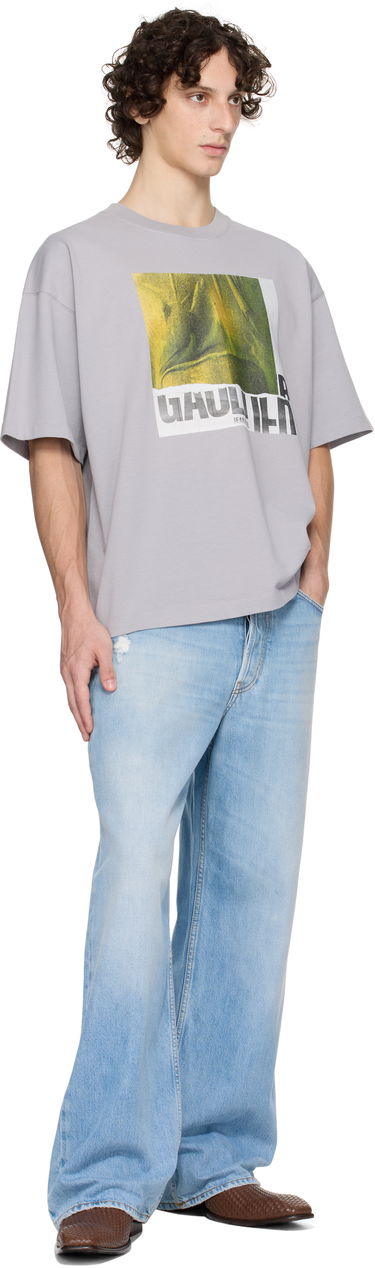 T-paita Jean Paul Gaultier Jean Paul Gaultier Oversized Printed T-Shirt Harmaa | 25/03-W-TO293-J001-134812, 3