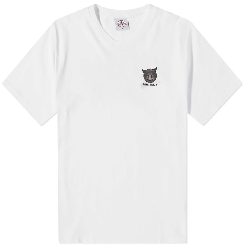 T-paita Polar Skate Co. Welcome 2 The World T-Shirt Valkoinen | PSC-SP24-36