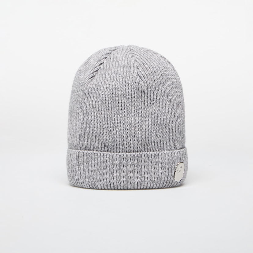 Pipo BAPE A BATHING APE One Point Knit Cap Harmaa | 001HTK801304M GRA