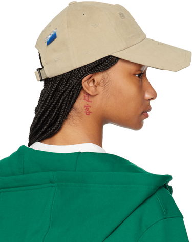 Korkki ADER ERROR Distressed Cotton Twill Cap Beige | BN01SSHW0201BG, 2
