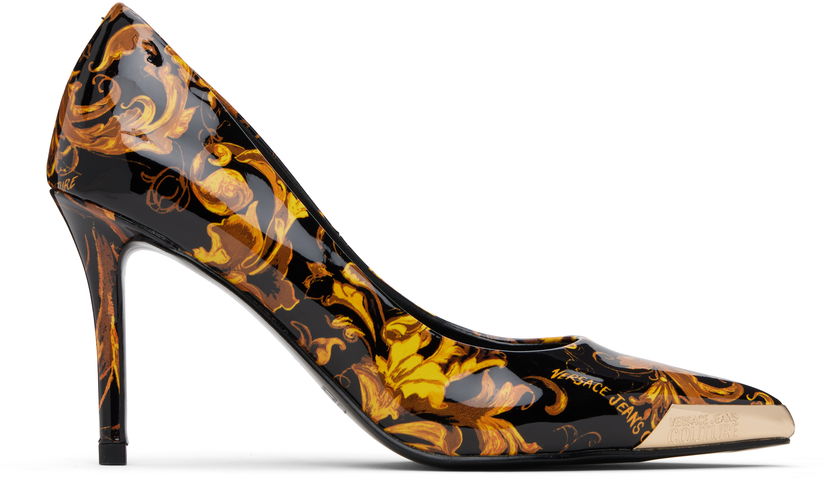 Asusteet Versace Versace Jeans Couture Scarlett Logo Mid Heels Monivärinen | E79VA3S50_EZS366