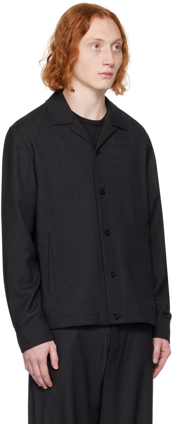 Takki rag & bone Finlay Button-Up Shirt Jacket Musta | MBW23H2402LWML, 1