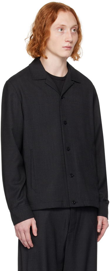 Takki rag & bone Finlay Button-Up Shirt Jacket Musta | MBW23H2402LWML, 1