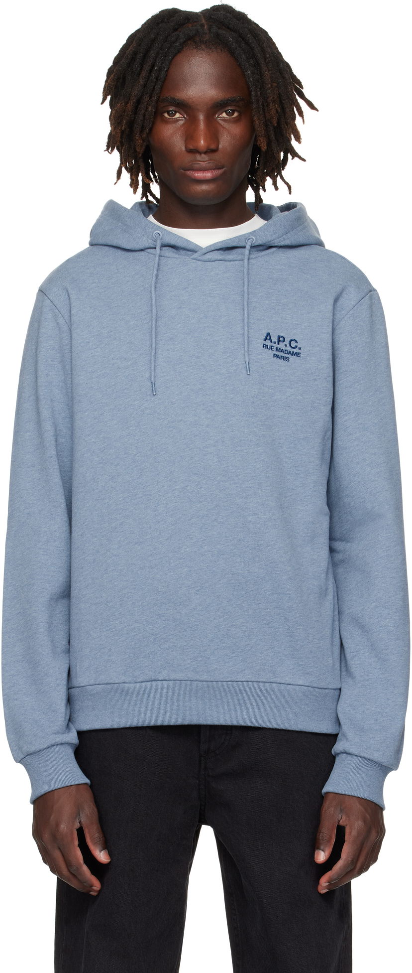 Huppari A.P.C. A.P.C. Standard Rue Madame Hoodie Sininen | COHGR-M27914