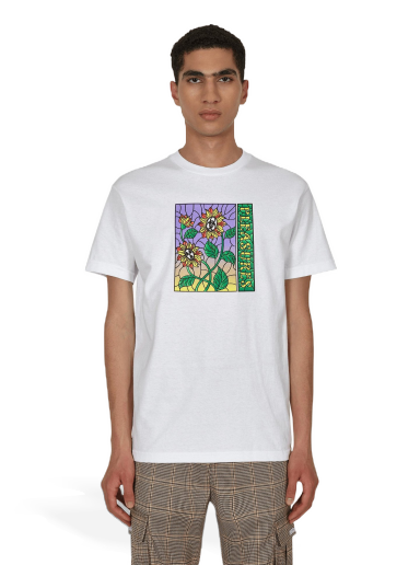 T-paita Pleasures Glass T-Shirt Valkoinen | P22F060 WHITE