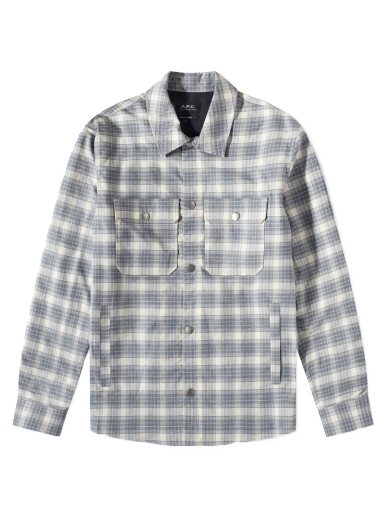 Paita A.P.C. Alex Check Shirt Harmaa | COGAX-H02625-AAD