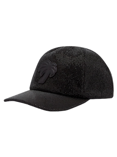 Korkki Palm Angels Big Palm Cap Musta | PWLB030S23FAB0011010