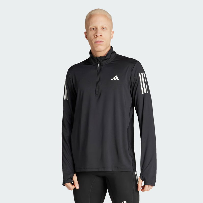 Takki adidas Performance Own the Run Half-Zip Jacket Musta | IN1490