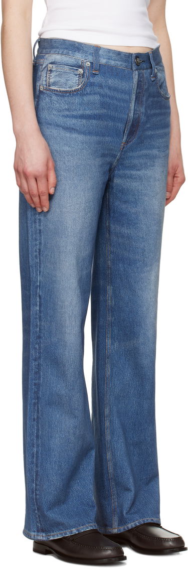 Jeans rag & bone rag & bone Miramar Terry Shea Ankle-Length Jeans Sininen | WCW25S70008200, 1