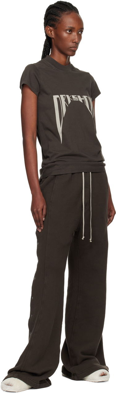 T-paita Rick Owens DRKSHDW Concordians Level T-shirt Harmaa | DS02E7208 RNEP4, 3