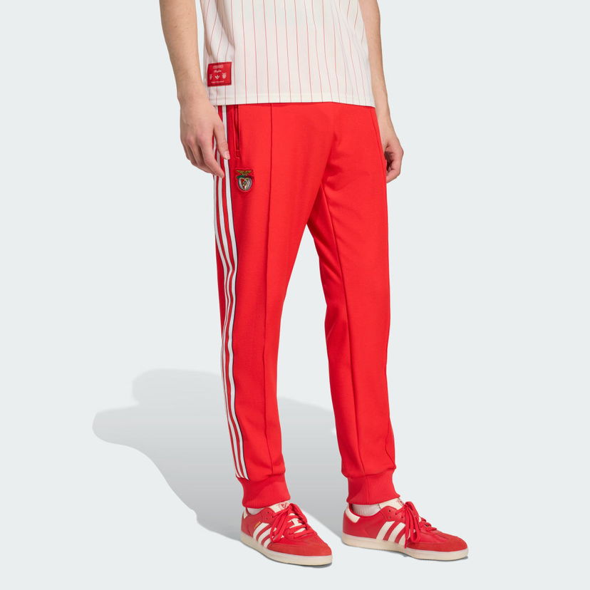 Verryttelyhousut adidas Performance Benfica Terrace Icons Track Pants Punainen | JL5551