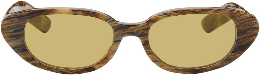 Aurinkolasit RETROSUPERFUTURE RETROSUPERFUTURE Vega Sunglasses Ruskea | 14W