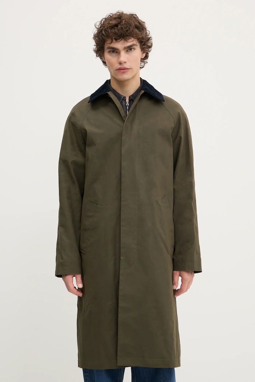 Takit A.P.C. A.P.C. Mac Gaspard Coat Vihreä | COHIL.M01548