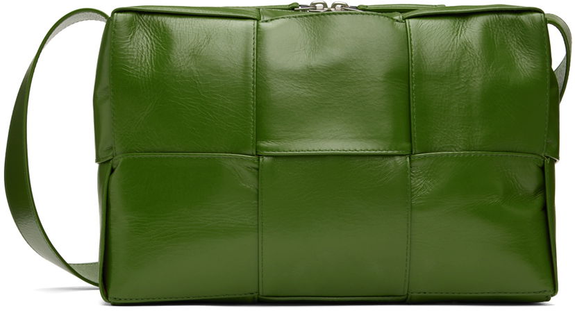 Käsilaukku Bottega Veneta Bottega Veneta Medium Arco Camera Bag Vihreä | 731165 VCQ71