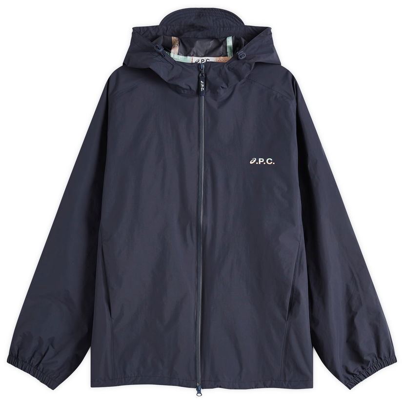 Tuulitakki A.P.C. Men's Meadow Water Repellant Jacket Tummansininen | PSAKM-M32001-IAK