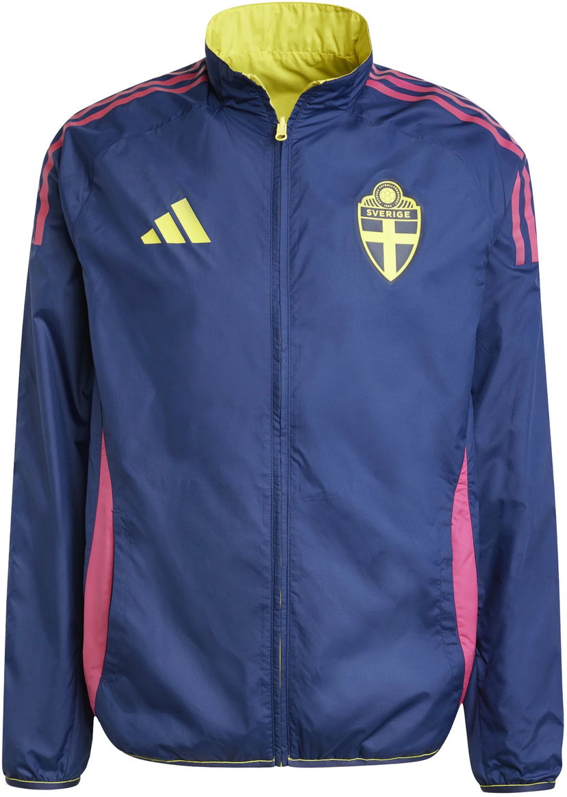 Takki adidas Performance Sportswear SVFF ANTHM Tummansininen | iw2925